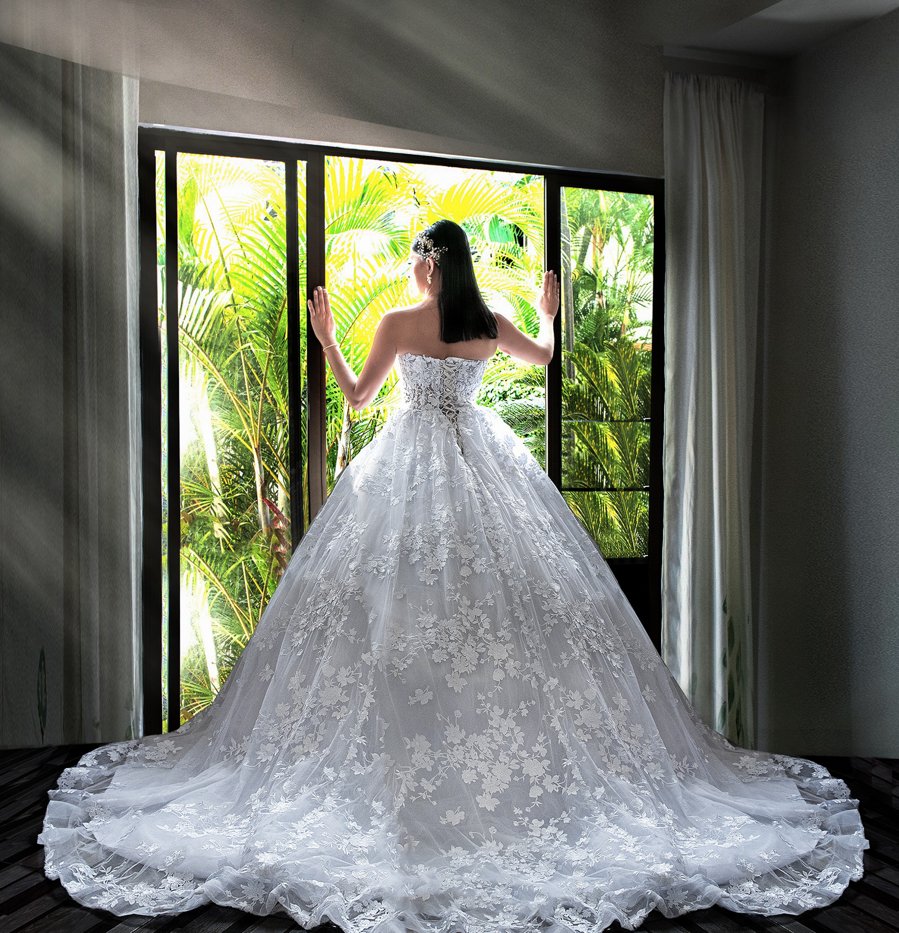 Elegancia de una pre-boda